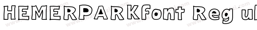 HEMERPARKfont Regula字体转换